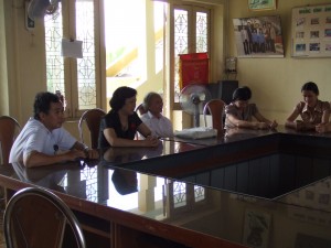 真ん中がタイン先生